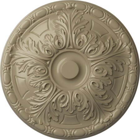 Ekena Millwork Granada Ceiling Medallion (Fits Canopies up to 4 1/4"), Hand-Painted Gobi Desert, 15 3/4"OD x 5/8"P CM16GAGDF